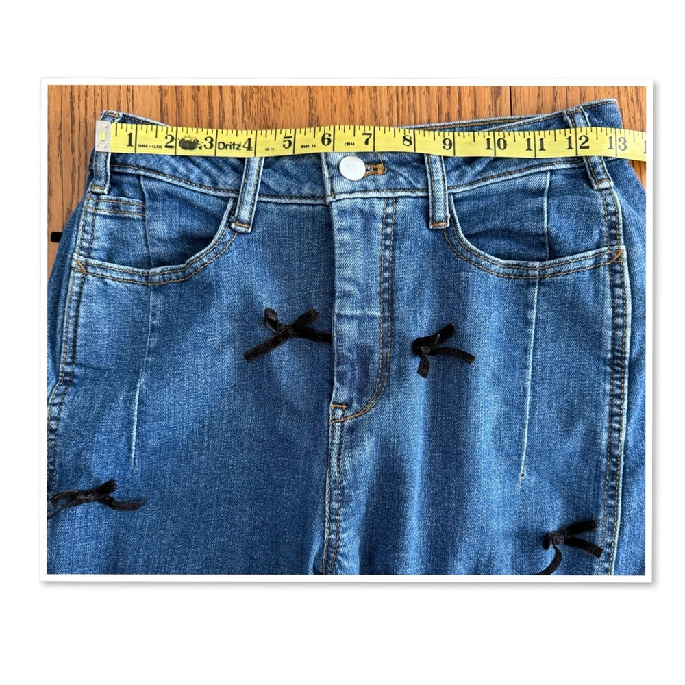 Pilcro The Kenna Heritage Barrel Jeans - Bow Edition - Picture 11 of 15